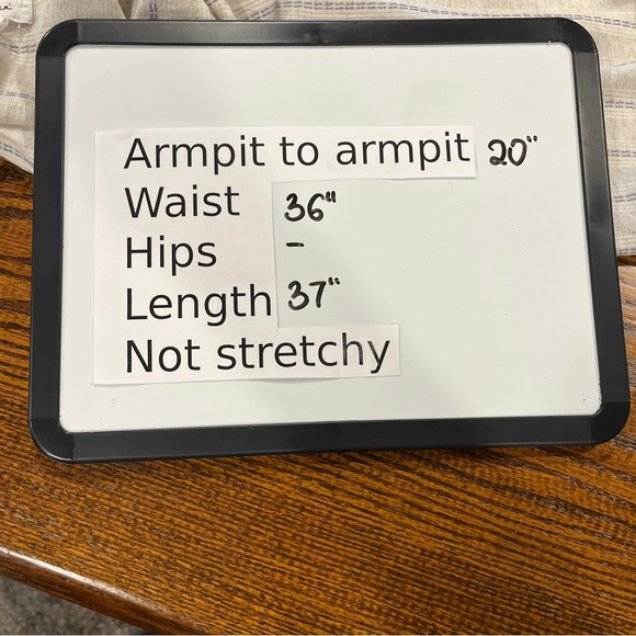 Japna Striped off White short sleeve Button-Down mini Dress size medium‎ - Picture 9 of 13